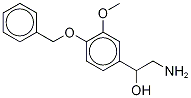 2-(4-Benzyloxy-2-methoxyphenyl)-2-hydroxy-ethylamine Structure,60372-08-9Structure