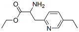 (9ci)-alpha-氨基-5-乙基-2-吡啶丙酸乙酯结构式_603945-38-6结构式