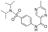 Pyrazinecarboxamide, n-[4-[[bis(1-methylethyl)amino]sulfonyl]phenyl]-5-methyl-(9ci) Structure,603945-76-2Structure