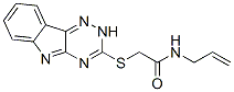 (9ci)-n-2-丙烯基-2-(2H-1,2,4-噻嗪并[5,6-b]吲哚-3-基硫代)-乙酰胺结构式_603945-94-4结构式