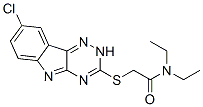 (9ci)-2-[(8-氯-2H-1,2,4-噻嗪并[5,6-b]吲哚-3-基)硫代]-N,N-二乙基-乙酰胺结构式_603946-86-7结构式