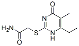 (9ci)-2-[(6-乙基-1,4-二氢-5-甲基-4-氧代-2-嘧啶)硫代]-乙酰胺结构式_603982-00-9结构式