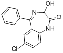 奥沙西泮结构式_604-75-1结构式