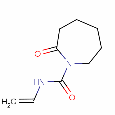 Hexahydro-2-oxo-n-vinyl-1h-azepine-1-carboxamide Structure,60451-35-6Structure