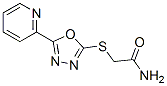 Acetamide, 2-[[5-(2-pyridinyl)-1,3,4-oxadiazol-2-yl]thio]-(9ci) Structure,604739-80-2Structure