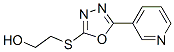 Ethanol, 2-[[5-(3-pyridinyl)-1,3,4-oxadiazol-2-yl]thio]-(9ci) Structure,604740-89-8Structure