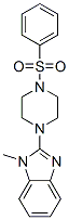 Piperazine, 1-(1-methyl-1h-benzimidazol-2-yl)-4-(phenylsulfonyl)-(9ci) Structure,604741-57-3Structure