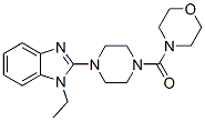 Piperazine, 1-(1-ethyl-1h-benzimidazol-2-yl)-4-(4-morpholinylcarbonyl)-(9ci) Structure,604741-79-9Structure