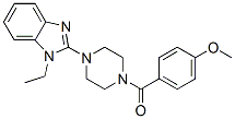 Piperazine, 1-(1-ethyl-1h-benzimidazol-2-yl)-4-(4-methoxybenzoyl)-(9ci) Structure,604741-83-5Structure