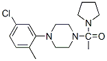 Piperazine, 1-(5-chloro-2-methylphenyl)-4-(1-pyrrolidinylacetyl)-(9ci) Structure,604762-58-5Structure