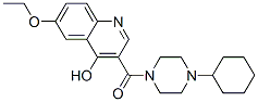 Piperazine, 1-cyclohexyl-4-[(6-ethoxy-4-hydroxy-3-quinolinyl)carbonyl]-(9ci) Structure,604773-04-8Structure