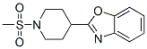 Benzoxazole, 2-[1-(methylsulfonyl)-4-piperidinyl]-(9ci) Structure,605627-81-4Structure