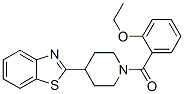 (9CI)-4-(2-苯并噻唑)-1-(2-乙氧基苯甲酰基)-哌啶结构式_605628-02-2结构式