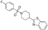 Piperidine, 4-(2-benzothiazolyl)-1-[(4-fluorophenyl)sulfonyl]-(9ci) Structure,605628-16-8Structure