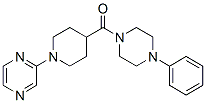 Piperazine, 1-phenyl-4-[(1-pyrazinyl-4-piperidinyl)carbonyl]-(9ci) Structure,605639-59-6Structure