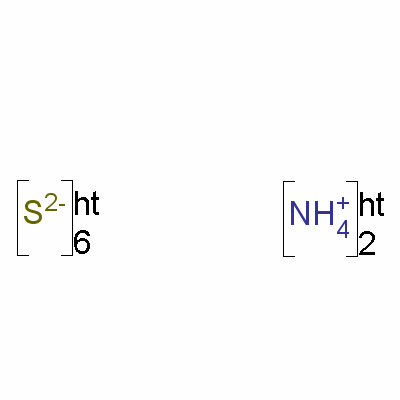 六硫化二铵结构式_60581-61-5结构式