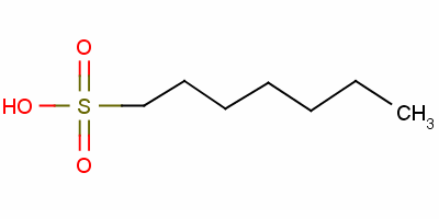 庚烷-1-磺酸结构式_60586-80-3结构式