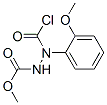 2-(氯羰基)-2-(2-甲氧基苯基)肼-1-羧酸甲酯结构式_60589-25-5结构式