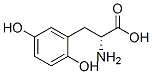 (R)-2-氨基-3-(2,5-二羟基苯基)丙酸结构式_60594-70-9结构式