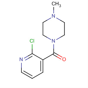 1-[(2-Chloro-3-pyridinyl)carbonyl ]-4-methylpiperazine Structure,60597-69-5Structure