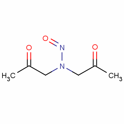 N-nitrosobis(2-oxopropyl)amine Structure,60599-38-4Structure