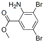 3,5-二溴邻氨基苯甲酸甲酯结构式_606-00-8结构式