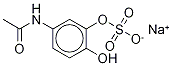 N-[4-hydroxy-3-(sulfooxy)phenyl]acetamide sodium salt Structure,60603-11-4Structure