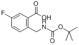 2-((Tert-butoxycarbonyl)methyl)-5-fluorobenzoic acid Structure,606080-59-5Structure