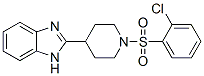 Piperidine, 4-(1h-benzimidazol-2-yl)-1-[(2-chlorophenyl)sulfonyl]-(9ci) Structure,606082-07-9Structure