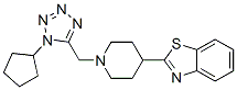 Benzothiazole, 2-[1-[(1-cyclopentyl-1h-tetrazol-5-yl)methyl]-4-piperidinyl]-(9ci) Structure,606082-44-4Structure