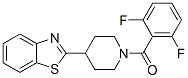 Piperidine, 4-(2-benzothiazolyl)-1-(2,6-difluorobenzoyl)-(9ci) Structure,606082-64-8Structure