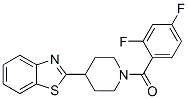 Piperidine, 4-(2-benzothiazolyl)-1-(2,4-difluorobenzoyl)-(9ci) Structure,606082-65-9Structure