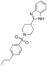 Piperidine, 4-(1h-benzimidazol-2-yl)-1-[(4-propylphenyl)sulfonyl]-(9ci) Structure,606083-55-0Structure