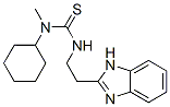 Thiourea, n-[2-(1h-benzimidazol-2-yl)ethyl]-n-cyclohexyl-n-methyl- (9ci) Structure,606090-38-4Structure