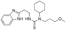 (9CI)-N-[2-(1H-苯并咪唑-2-基)乙基]-N-环己基-N-(3-甲氧基丙基)-硫脲结构式_606090-47-5结构式