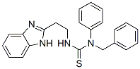 Thiourea, n-[2-(1h-benzimidazol-2-yl)ethyl]-n-phenyl-n-(phenylmethyl)- (9ci) Structure,606090-52-2Structure