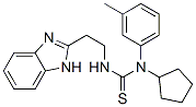 Thiourea, n-[2-(1h-benzimidazol-2-yl)ethyl]-n-cyclopentyl-n-(3-methylphenyl)- (9ci) Structure,606090-53-3Structure