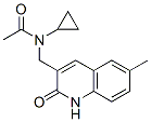 Acetamide, n-cyclopropyl-n-[(1,2-dihydro-6-methyl-2-oxo-3-quinolinyl)methyl]-(9ci) Structure,606095-23-2Structure