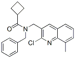 (9ci)-n-[(2-氯-8-甲基-3-喹啉)甲基]-n-(苯基甲基)-环丁烷羧酰胺结构式_606095-28-7结构式