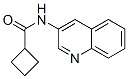 (9ci)-n-3-喹啉-环丁烷羧酰胺结构式_606096-33-7结构式