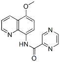 (9CI)-N-(5-甲氧基-8-喹啉)-吡嗪羧酰胺结构式_606096-79-1结构式