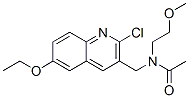 (9ci)-n-[(2-氯-6-乙氧基-3-喹啉)甲基]-n-(2-甲氧基乙基)-乙酰胺结构式_606104-02-3结构式