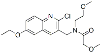 (9ci)-n-[(2-氯-6-乙氧基-3-喹啉)甲基]-2-甲氧基-n-(2-甲氧基乙基)-乙酰胺结构式_606104-20-5结构式