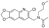 (9ci)-n-[(6-氯-1,3-二氧代[4,5-g]喹啉-7-基)甲基]-n-(2-甲氧基乙基)-乙酰胺结构式_606104-30-7结构式