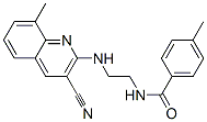 Benzamide, n-[2-[(3-cyano-8-methyl-2-quinolinyl)amino]ethyl]-4-methyl-(9ci) Structure,606104-82-9Structure