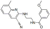 Benzamide, n-[2-[(3-cyano-8-methyl-2-quinolinyl)amino]ethyl]-3-methoxy-(9ci) Structure,606104-84-1Structure