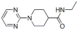 (9ci)-n-乙基-1-(2-嘧啶)-4-哌啶羧酰胺结构式_606104-91-0结构式