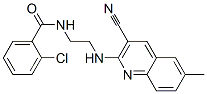 Benzamide, 2-chloro-n-[2-[(3-cyano-6-methyl-2-quinolinyl)amino]ethyl]-(9ci) Structure,606105-48-0Structure