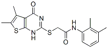 Acetamide, 2-[(1,4-dihydro-5,6-dimethyl-4-oxothieno[2,3-d]pyrimidin-2-yl)thio]-n-(2,3-dimethylphenyl)-(9ci) Structure,606107-78-2Structure