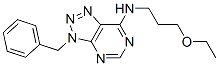 (9ci)-n-(3-乙氧基丙基)-3-(苯基甲基)-3H-1,2,3-噻唑并[4,5-d]嘧啶-7-胺结构式_606108-10-5结构式